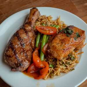 Kids Hibachi Chicken & Steak
