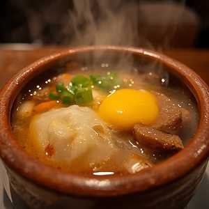 Dumpling Tofu Soup