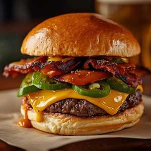 Half Pound Burger