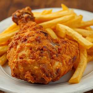 1/4 Pollo Frito