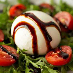 Burrata & Italian Balsamic Glaze