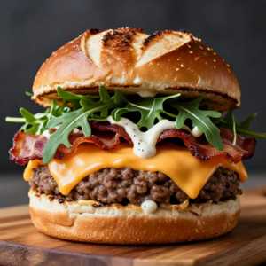 Vegan Burger with Hand-Cut Fries