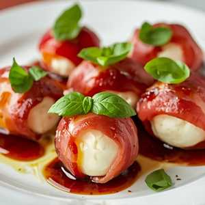 Prosciutto Wrapped Mozzarella