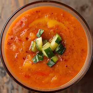 Tomato and Cucumber Gazpacho