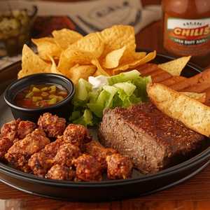 Triple Dipper w Chips & Salsa