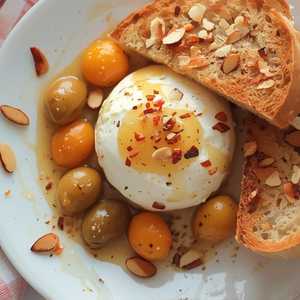 Citrus Olives & Burrata