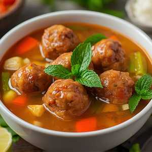 Sopa de Albondigas