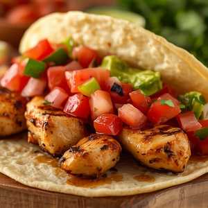 Pollo Asado Taco