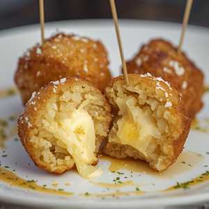Acquerello Arancini Cacio e Pepe