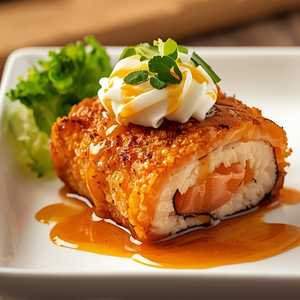 Crispy Salmon Roll