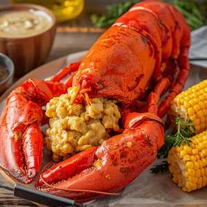 Baked Stuffed Lobster (2 lb)