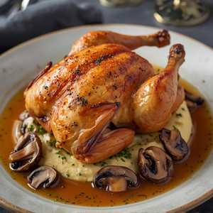 ROASTED HALF CHICKEN