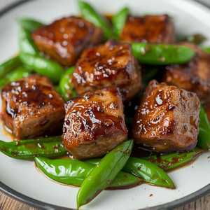 Filet Mignon & Sugar Snaps