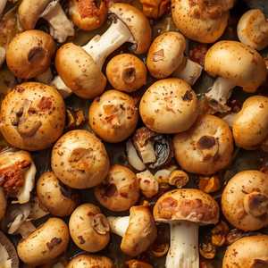 Boiled Mushrooms - on the side