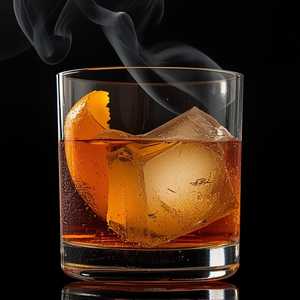 Orgeat Smoked Old Fashion