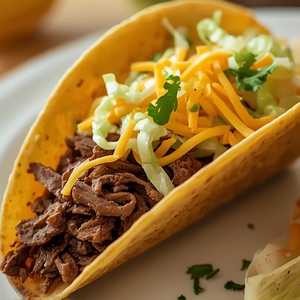 Shredded Beef or Shredded Chicken (Crispy)