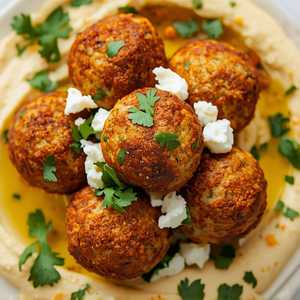 Falafel Hummus Feta (Vg)