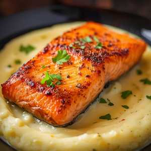Salmon & Grits