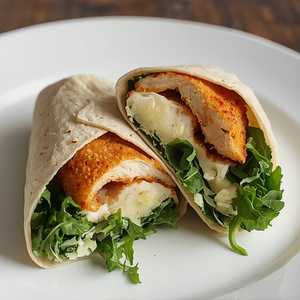 Crispy Chicken Caesar Wrap