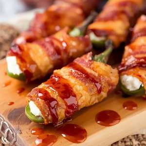 SMOKED BACON WRAPPED JALAPEÑOS