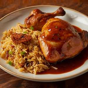 Bulgogi Marinated Roasted Half Chicken