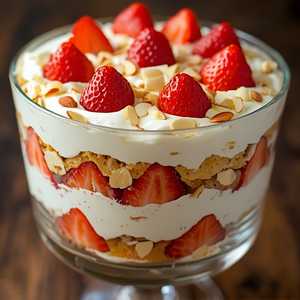 Strawberry Shortcake Trifle