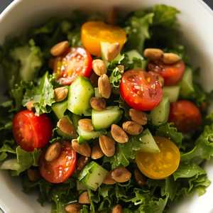Cucumber Kale Salad