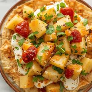 Dahi Aloo Papdi