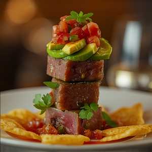 Ahi Tuna Tower