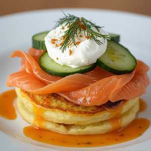 Smoked Salmon Stack