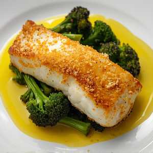 Panko Crusted Swordfish