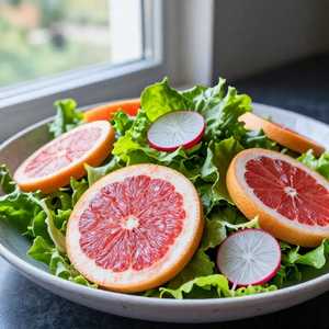 Insalata Con Menta E Pompelmo