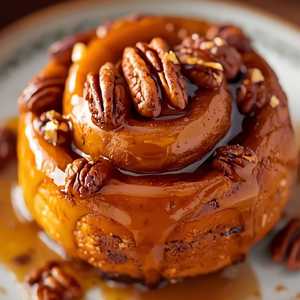 Grilled Sticky Bun