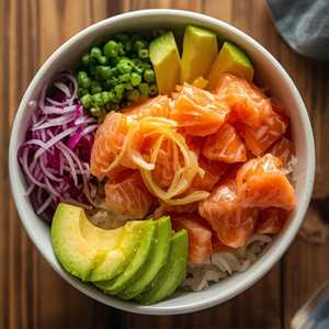 Large Salmon Poke Bowl*