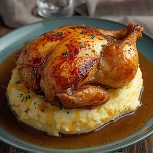 Half Roasted Chicken