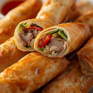 Deep Fried Egg Rolls (3pcs)