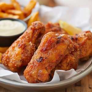 3 Wings + Signature BBQ Fries