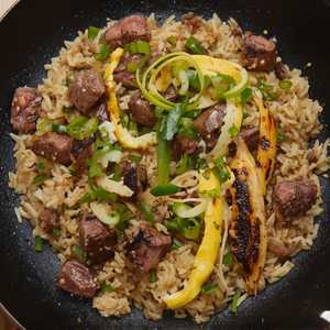 Hibachi Steak Fried Rice