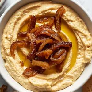 Caramelized Onions Hummus