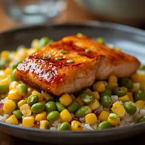 Green Chili Salmon