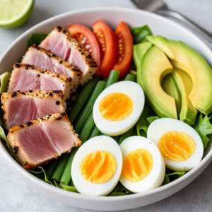 Tuna & Avocado Niçoise Salad