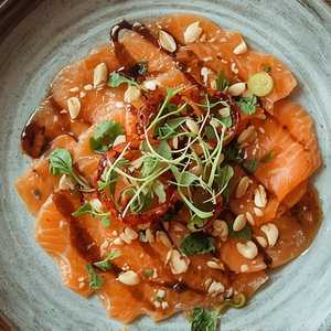 Truffle Salmon Carpaccio