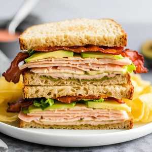Roasted Turkey & Avocado Club