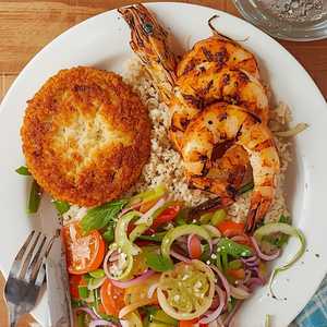 Crab Cake & Shrimp