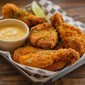 Hand-Breaded Chicken Strips