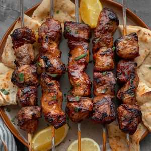 Mini Pork Kebobs or Chicken