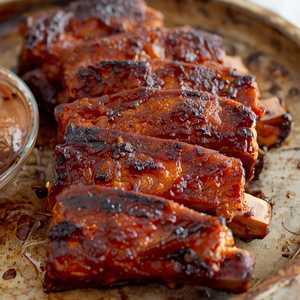 Tea-Smoked Pork Spare Ribs