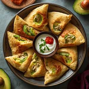 Avocado Golgappa