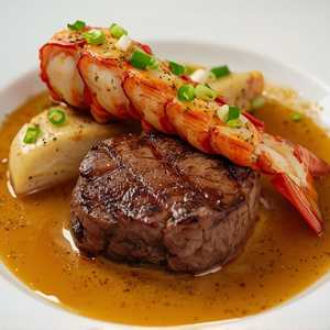 Philippe's Surf and Turf