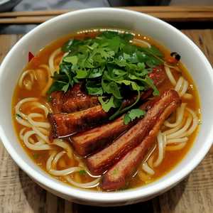 BBQ Duck Noodle Soup